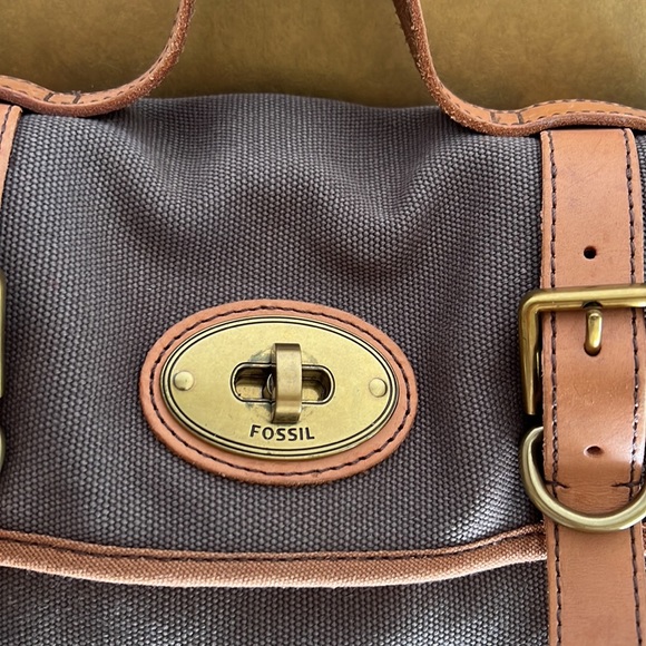 Fossil Olive Shoulder Bag - Picture 6 of 14